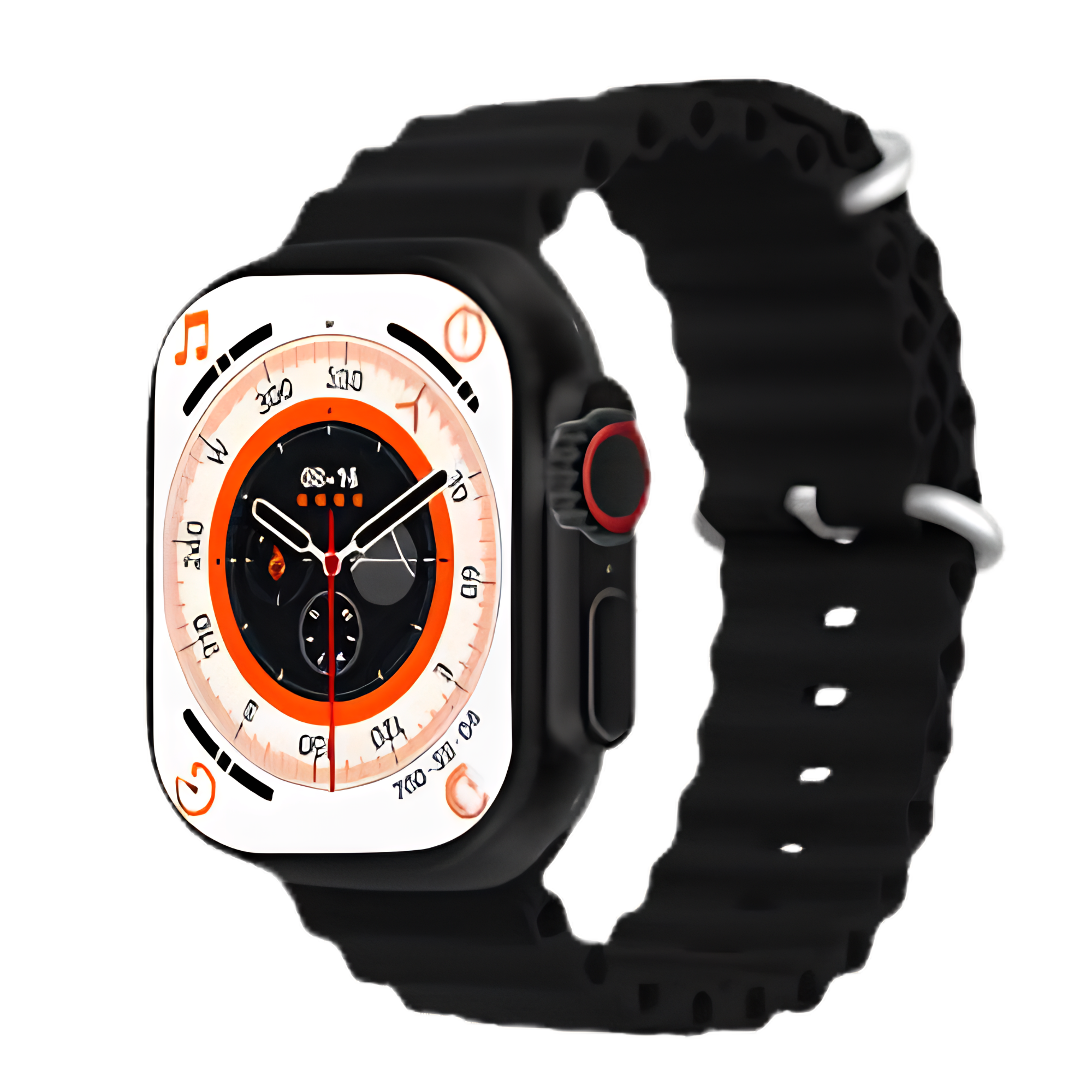 T800 Ultra Pro 2 Premium Smart Watch Orange Black Gray Color Options