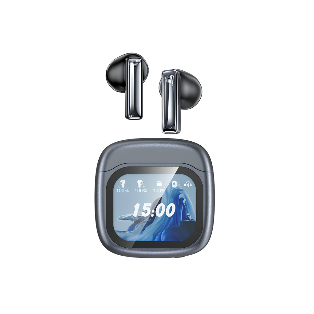 Awei TP100 ENC TWS Touch Screen Color Screen Bluetooth Headset – Buy in Bangladesh